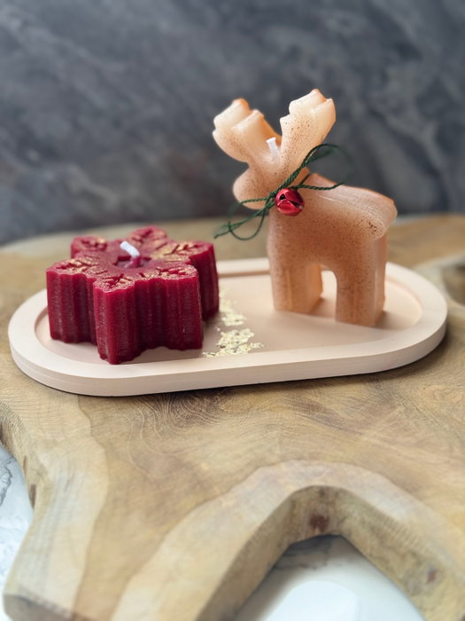 Aberto Design Christmas Candle Set10 Multicolor Aberto Design Christmas Candle Set10 Multicolor